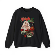 🎄 “Sleigh Now, Pay Tariffs Later” Sweatshirt | Political Christmas Humor 🎅💸