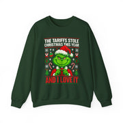 The Tariffs Stole Christmas and I Love It” Unisex Sweatshirt | Political Holiday Humor
