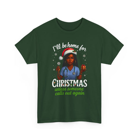 Funny nurse Christmas shirt, nurse holiday tee, sarcastic nurse shirt, Santa nurse graphic tee, Christmas nurse humor.