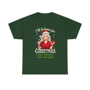 Nurse Christmas holiday T-shirt I'll Be Home for Christmas, Unless someone call in T-Shirt | Holiday Nurse Tee, Holiday Tee, Christmas Graphic Tee, Festive Nurse Shirt, Xmas
