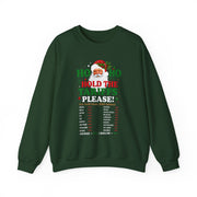 🎅 “Ho Ho, Hold The Tariffs Please" — Says Santa Sweatshirt | Political Christmas Humor 🎄
