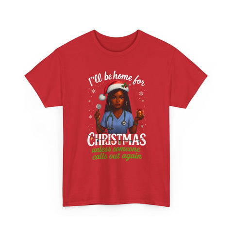 Funny nurse Christmas shirt, nurse holiday tee, sarcastic nurse shirt, Santa nurse graphic tee, Christmas nurse humor.