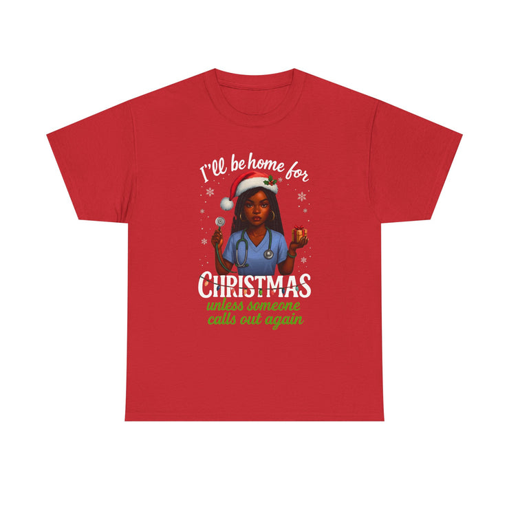 Funny nurse Christmas shirt, nurse holiday tee, sarcastic nurse shirt, Santa nurse graphic tee, Christmas nurse humor.