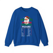 🎅 “Ho Ho, Hold The Tariffs Please" — Says Santa Sweatshirt | Political Christmas Humor 🎄