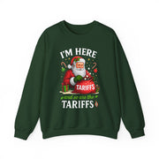 Santa with Tariffs Unisex Crewneck Sweatshirt | Christmas, Santa Crewneck Sweatshirt, Christmas Sweatshirt, Holiday Sweatshirt, Funny Santa, political humor