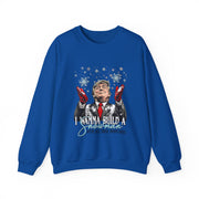 Wanna Build a Snowman with all these snowflakes. Political Parody sweatshirt | Trump Funny Sarcastic  UNISEX Christmas Sweat-Shirt for Holidays
