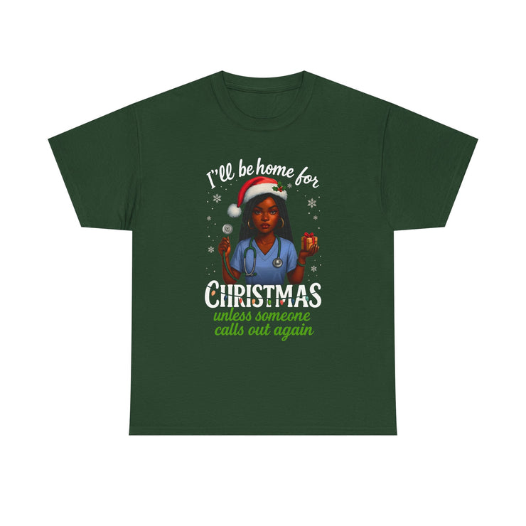 Funny nurse Christmas shirt, nurse holiday tee, sarcastic nurse shirt, Santa nurse graphic tee, Christmas nurse humor.