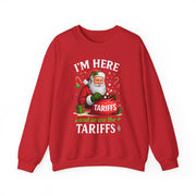 Santa with Tariffs Unisex Crewneck Sweatshirt | Christmas, Santa Crewneck Sweatshirt, Christmas Sweatshirt, Holiday Sweatshirt, Funny Santa, political humor