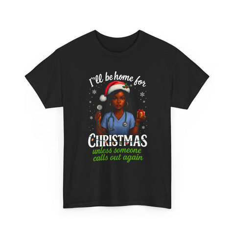 Funny nurse Christmas shirt, nurse holiday tee, sarcastic nurse shirt, Santa nurse graphic tee, Christmas nurse humor.
