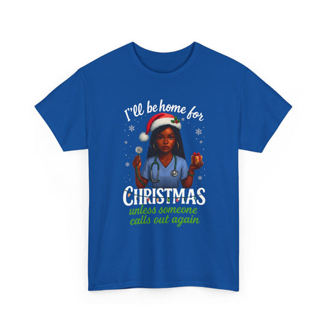 Funny nurse Christmas shirt, nurse holiday tee, sarcastic nurse shirt, Santa nurse graphic tee, Christmas nurse humor.