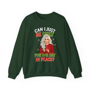 🎄 “Can I Just Be Ugly For One Day In Peace?” Christmas Sweatshirt Humor | Funny Holiday Woman Illustration 🎄