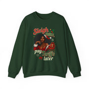🎄 “Sleigh Now, Pay Tariffs Later” Sweatshirt | Political Christmas Humor 🎅💸