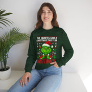 The Tariffs Stole Christmas and I Love It” Unisex Sweatshirt | Political Holiday Humor