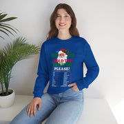 🎅 “Ho Ho, Hold The Tariffs Please" — Says Santa Sweatshirt | Political Christmas Humor 🎄